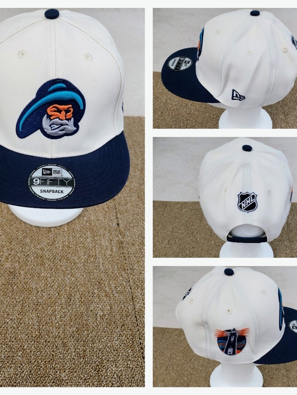 NEW YORK ISLANDERS NHL HOCKEY SNAPBACK HAT.